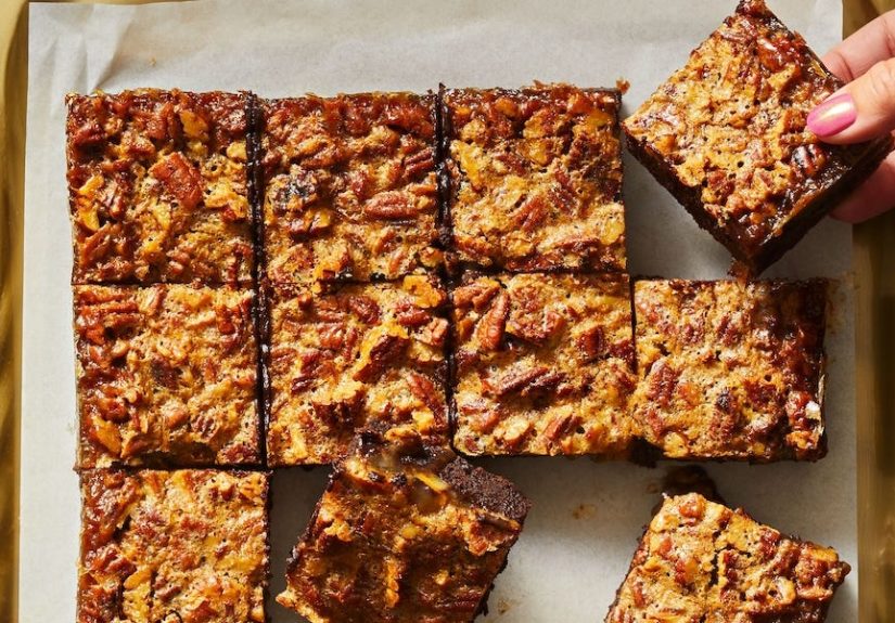 Best Pecan Pie Brownies Recipe - How To Make Pecan Pie Brownies