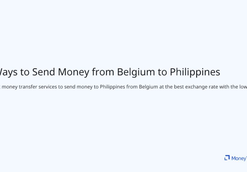 Best Ways to Send Money from Belgium to Philippines