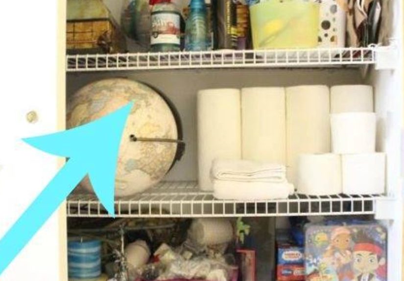 DIY Covers for Closet Maid Shelf Rack