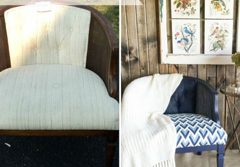Don't Upholster...Paint!  #FFFC-Geometric Design