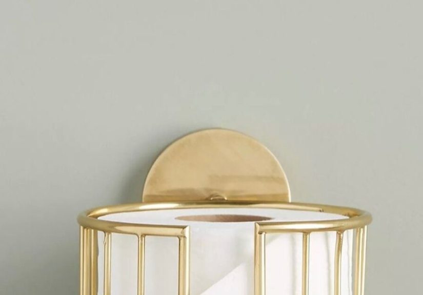 How to Make an Expensive Looking Toilet Paper Holder