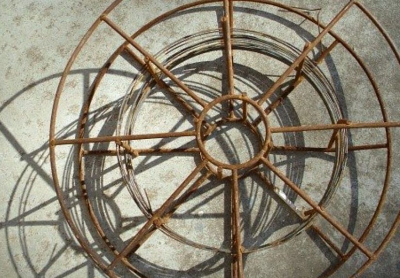 Industrial Whimsy Equals Spring Rustic Wreath
