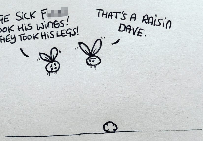24 Funny Doodles This Artist Drew During Meetings They Didn’t Need To Be At