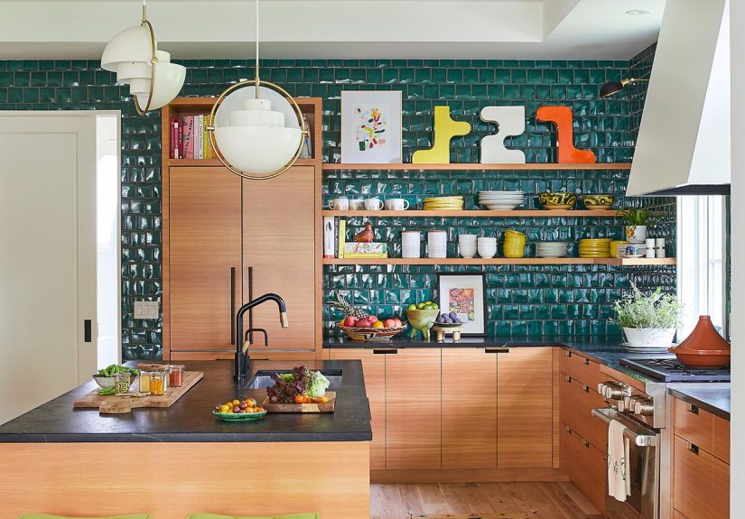 25 Ways to Brighten and Update a White Kitchen with a Pop of Color