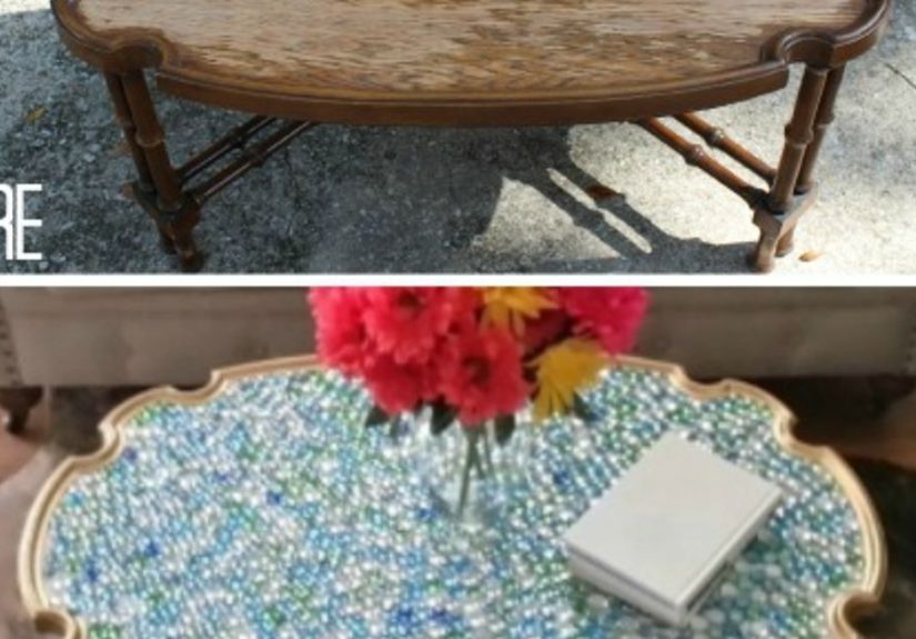 Coffee table with a bright new look