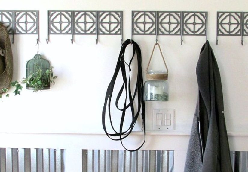 How to Add Industrial / Modern Wainscoting for a High Traffic Entryway DIY