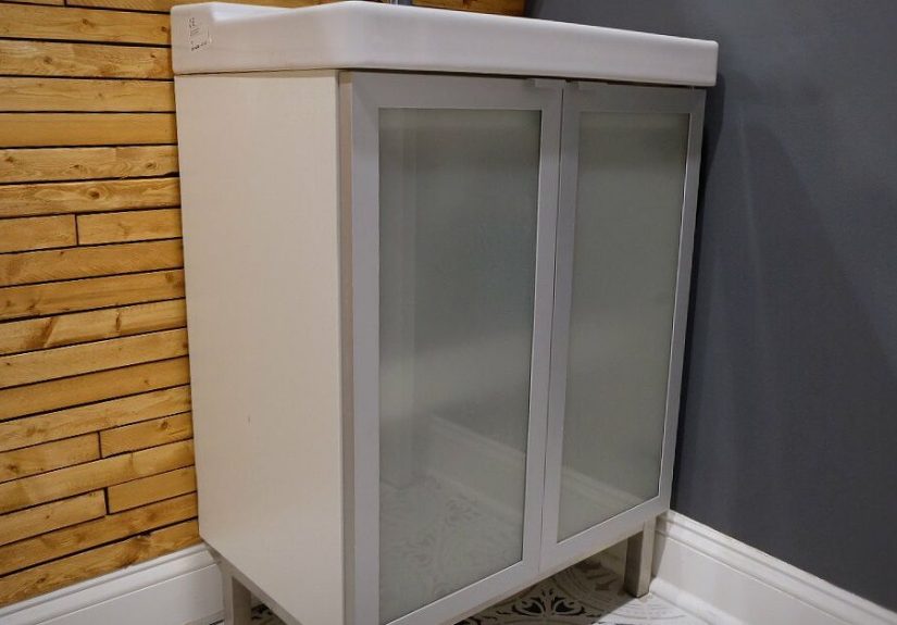 How to Build an Easy Ikea Bathroom Cabinet Hack for More Storage