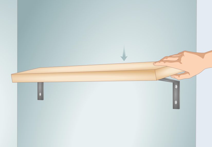 How to Hang Shelves without Studs: 3 Drywall Options