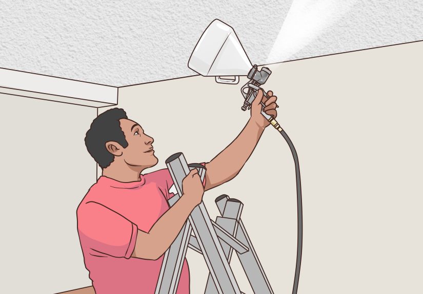 How to Popcorn Your Ceiling: 15 Steps