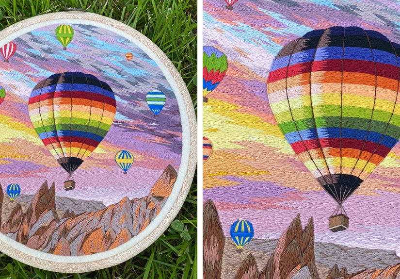 In The Last 5 Years, I Have Been Embroidering Landscapes, And Here Are 40 Of My Best Works