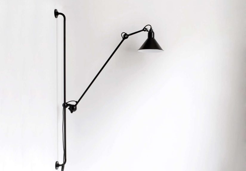 Lampe Gras Model 214 Wall Lamp