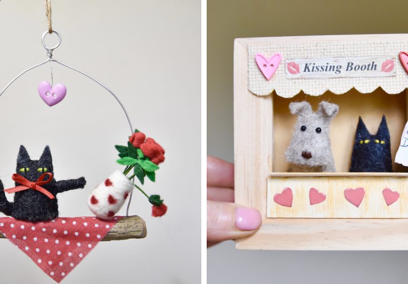 My Miniature Hand-Stitched Cats For Valentine’s Day (24 Pics)