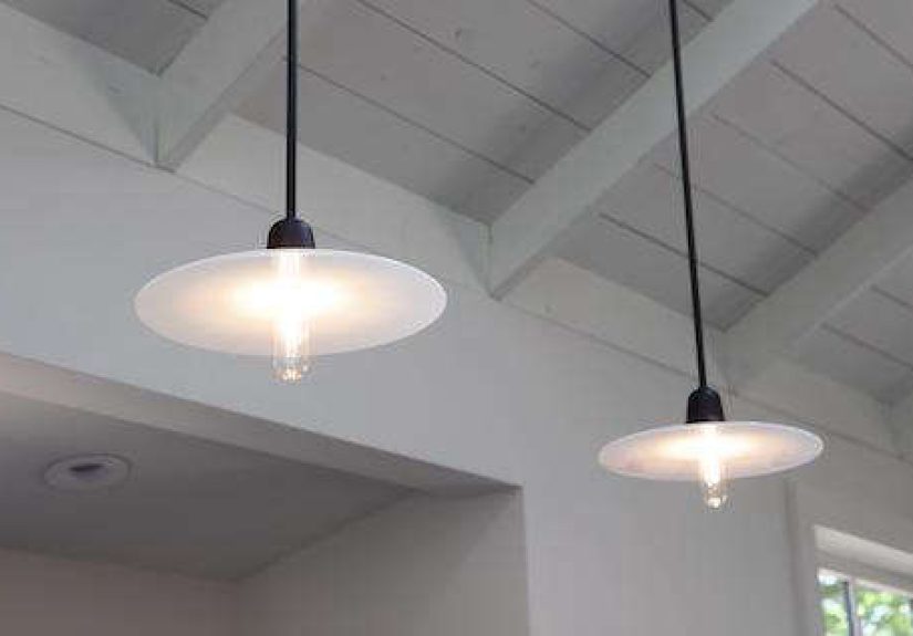 Opal Flat Glass Reflector Shade