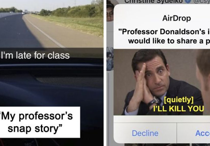 People Are Pointing Out How Hilariously Different High School Teachers And College Professors Are (30 Pics)