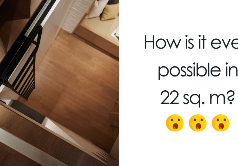 People Can’t Believe This Apartment Is Only 22 Square Meters (236 Sq. ft) After Seeing These Pics