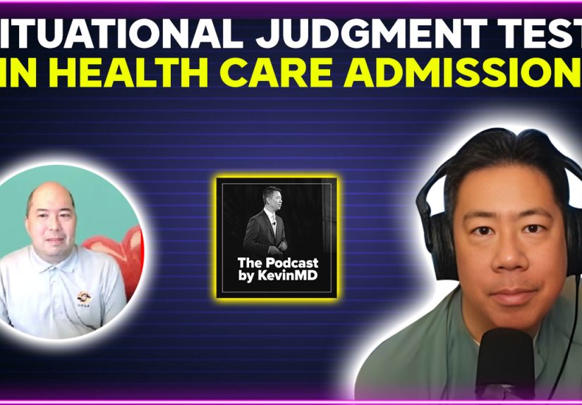 Situational judgment tests in health care admissions