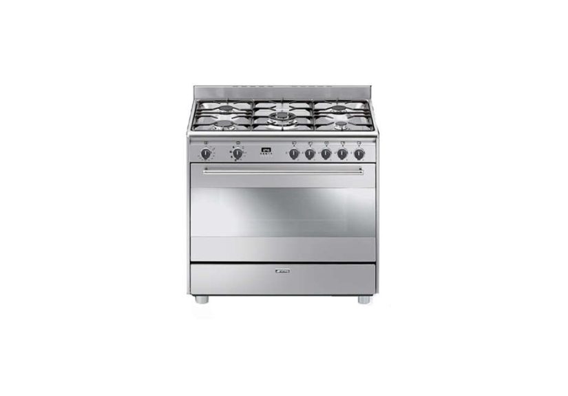 Smeg S9GMXU 36 in. Freestanding Dual Fuel Range