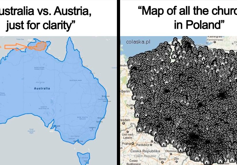 “Terrible Maps”: 30 Maps That Are So Bad, It’s Funny (New Pics)