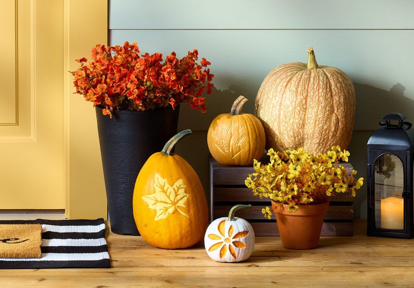 Try Pumpkin Etching for an Artistic Addition to Your Porch