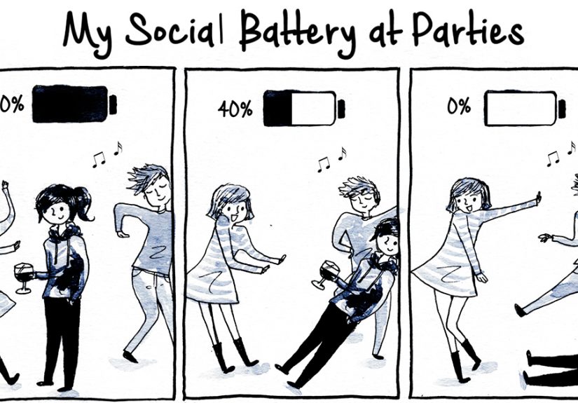29 Introvert Comics By Debbie That Only People With Social Anxiety Will Understand