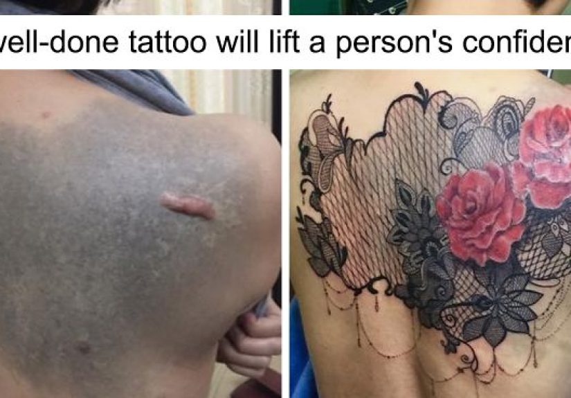 30 Times People Asked To Cover Up Their Scars, And This Tattoo Artist Nailed It