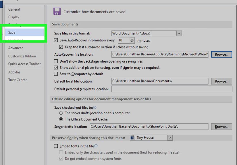 8 Easy Ways to Save a Microsoft Word Document