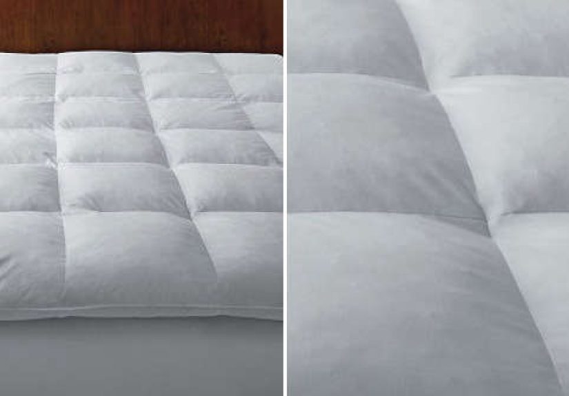 Baffled Square Down Featherbed