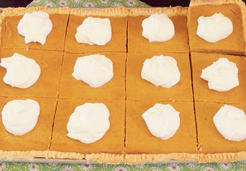 Best Pumpkin Slab Pie Recipe - How To Make Pumpkin Slab Pie - GoodHousekeeping.com
