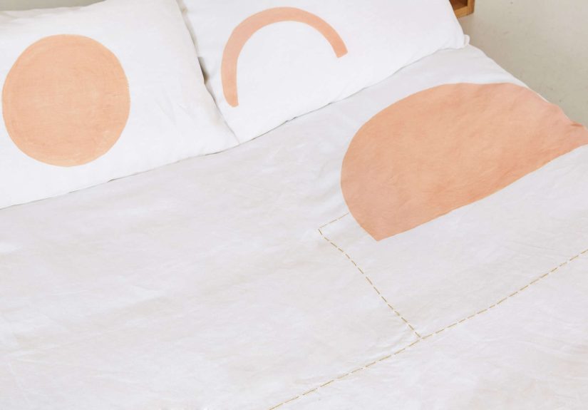 Blush Incas Duvet Cover