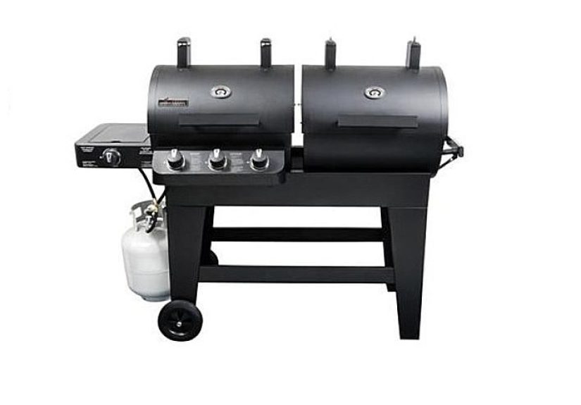 Brinkmann Dual Zone 3-Burner Gas and Charcoal Grill