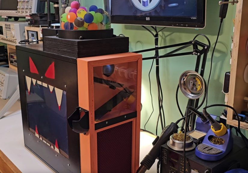 Building A Halloween Vending Computer That Talks