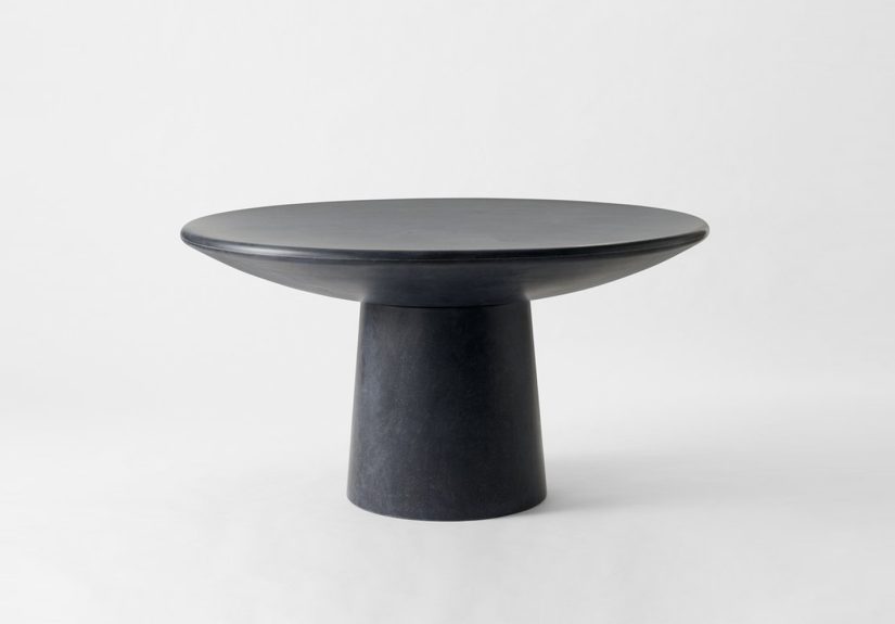 Charcoal Roly-Poly Dining Table