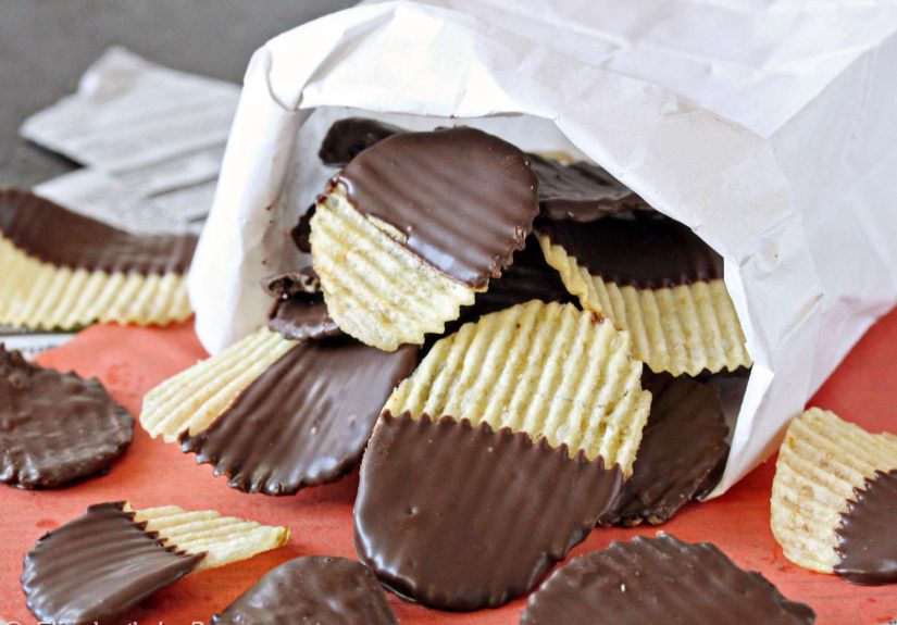 Chocolate-Covered Potato Chips Recipe