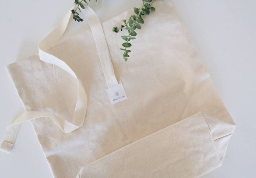 Dans Le Sac 100% Natural Cotton Bread Bag