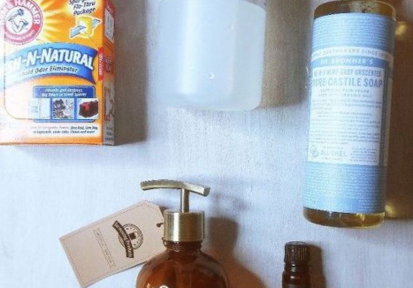 DIY Essential Oil Dish Soap