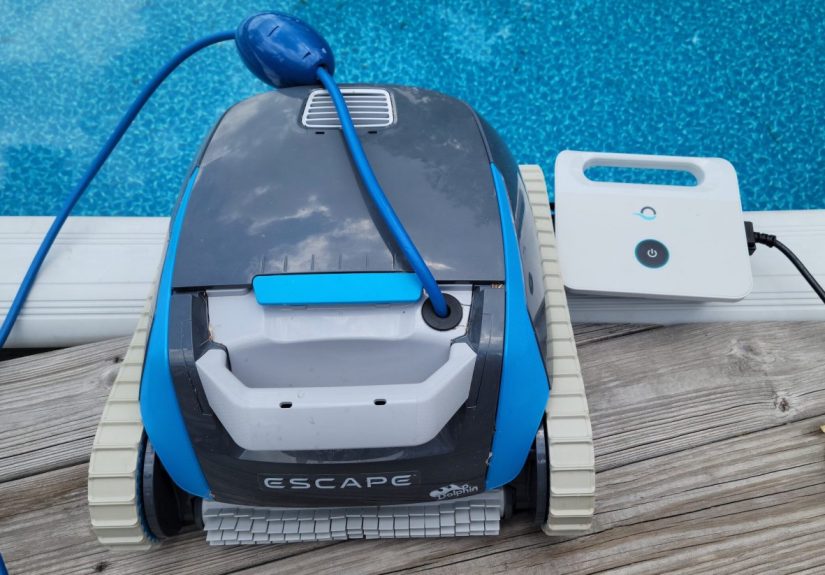 Dolphin Escape Robotic Pool Cleaner Review: Is it Worth It? Tested by Bob Vila