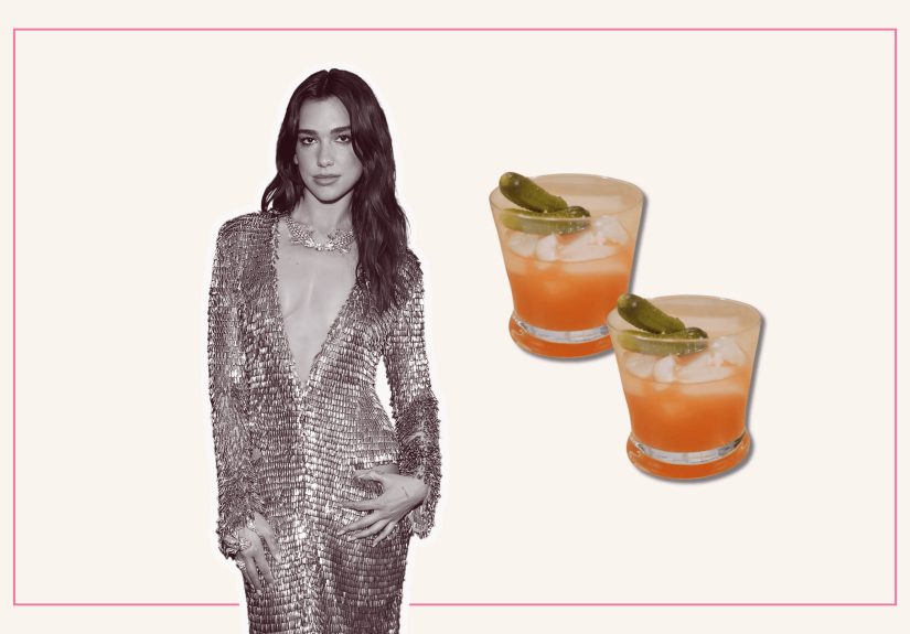 Dua Lipa Has Us Drinking Pickle and Jalapeño Juice Cocktails