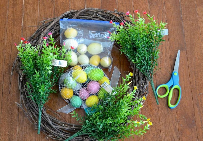Easter Egg Wreath