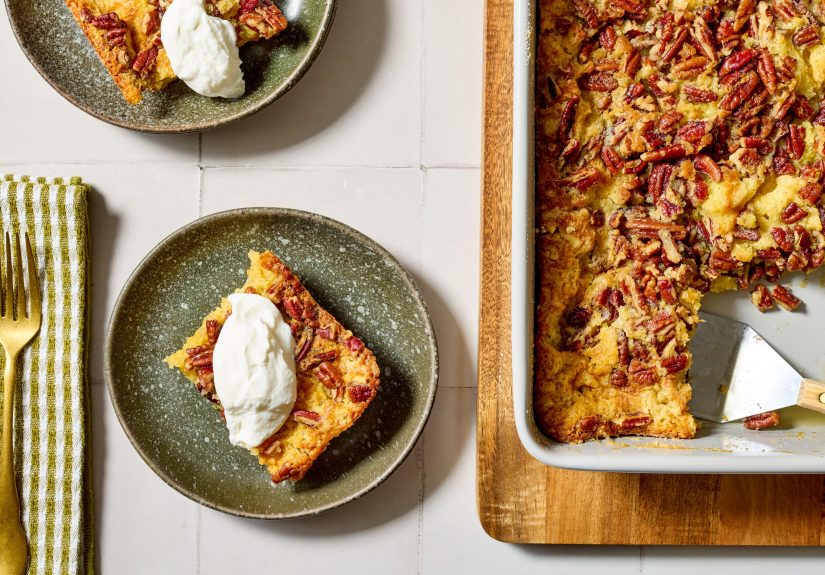 Easy Pecan Pie Dump Cake Recipe
