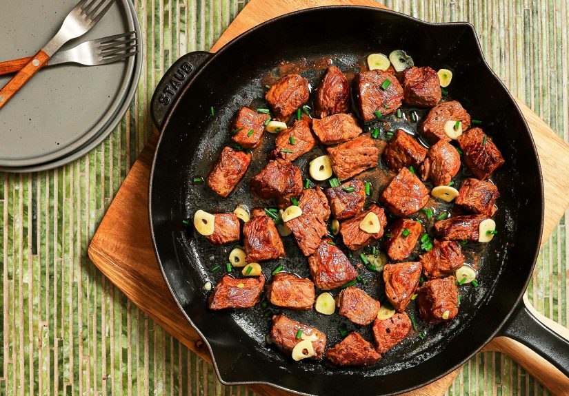 Garlic Butter Steak Bites Recipe