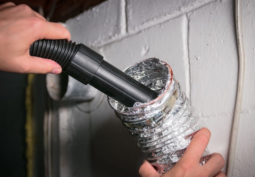 How to Clean a Dryer Vent, Both Indoors and Outside