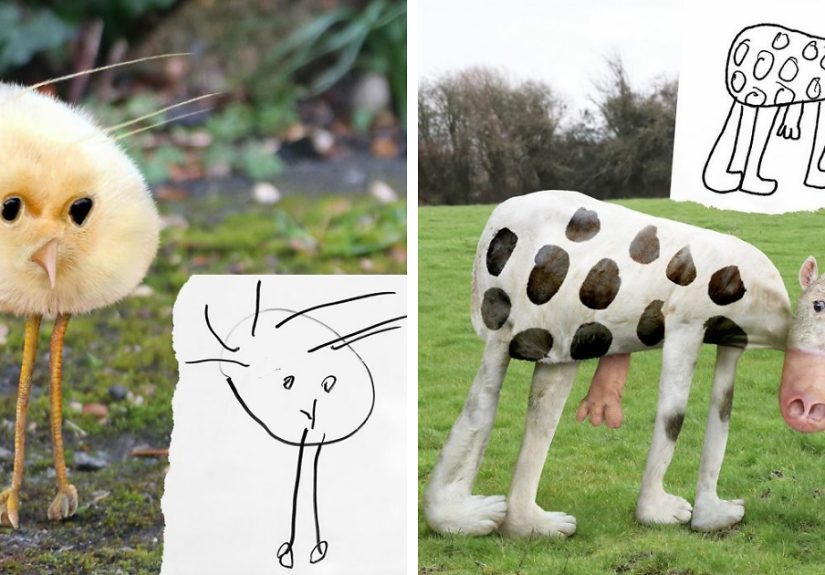 If Kids’ Drawings Were Real (31 Pics)