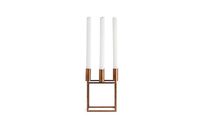 Kubus Goes Glam: Our Favorite Candleholder Now in Copper