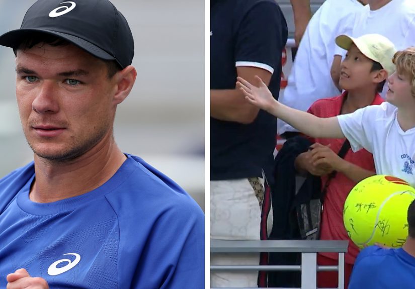 Man Snatches Kamil Majchrzak's Hat From Kid In Viral Video From US Open, Tennis Star Responds