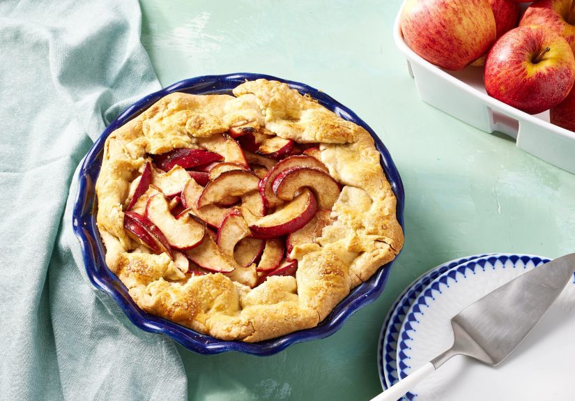 No-Peel Apple Pie