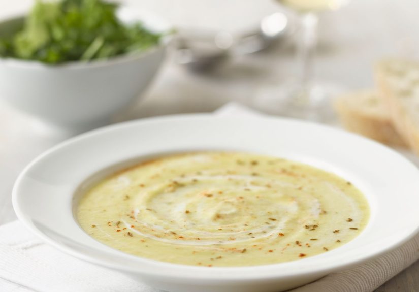 Roasted Celeriac Parsnip Soup Recipe