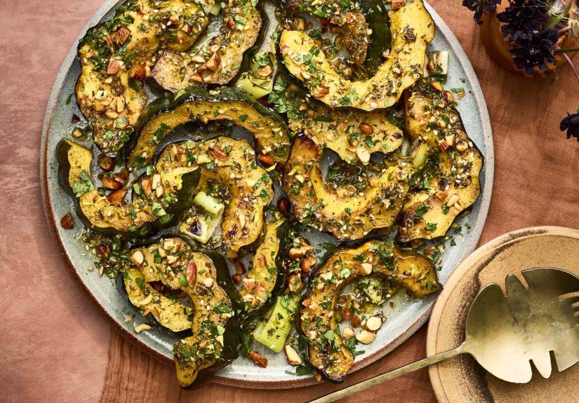 Roasted Squash With Za’atar and Almonds