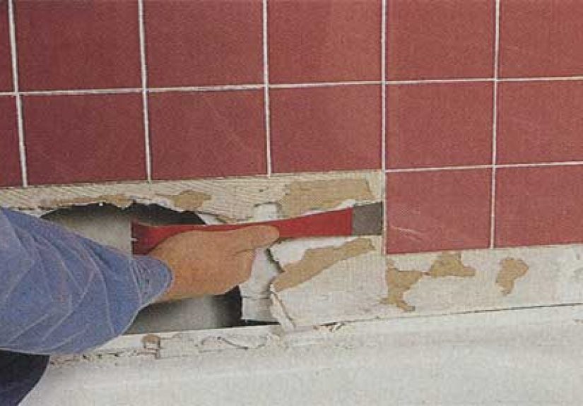 Saving a Soggy Shower Wall