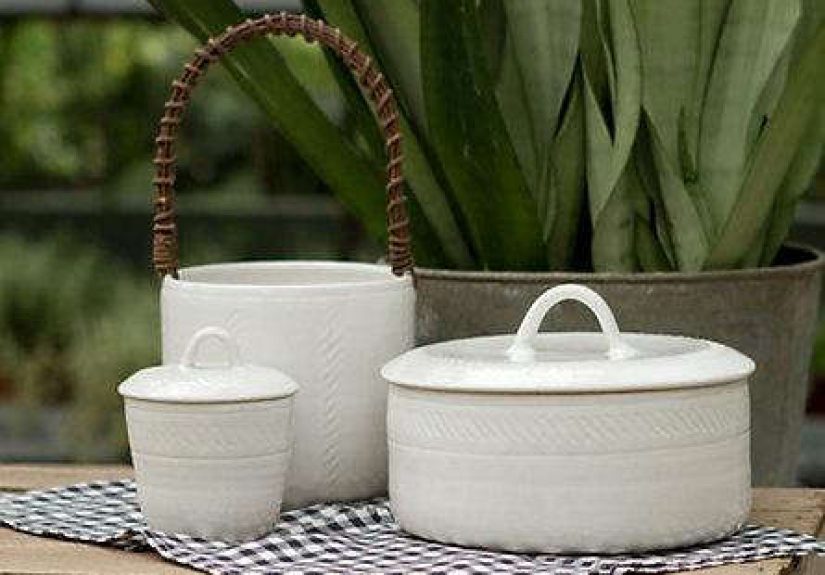 Tabletop: Stoneware by Charlotte Storrs from Terrain