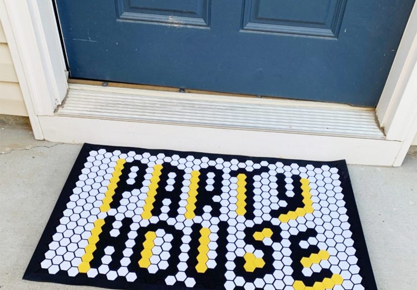 The Customizable Letterfolk Tile Mat Is an Entryway Must-Have